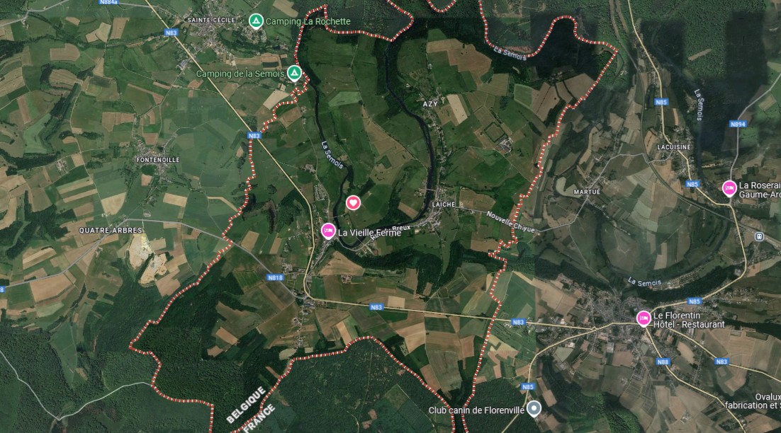 Carte du camp